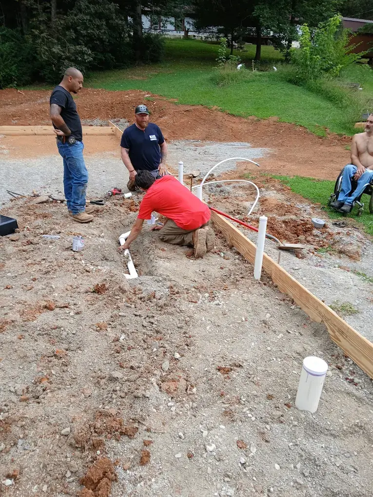 New Build Ground Plumbing